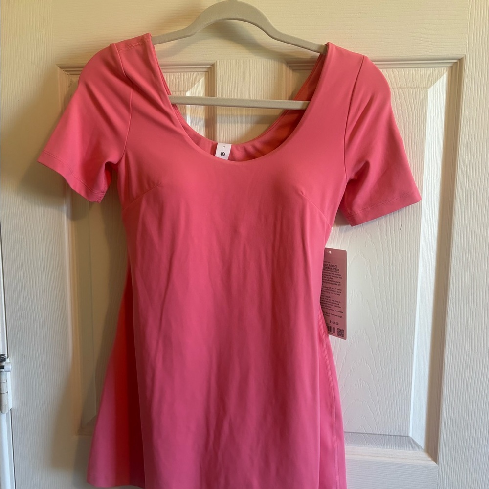 Lululemon Align Pink Short Sleeve dress